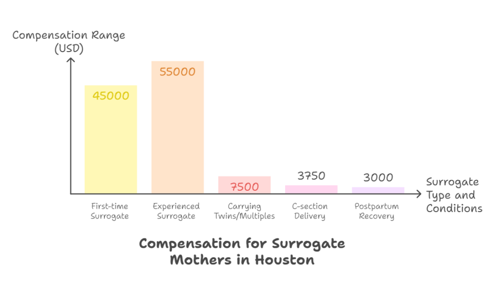 Compensation for Surrogate Mothers in Houston