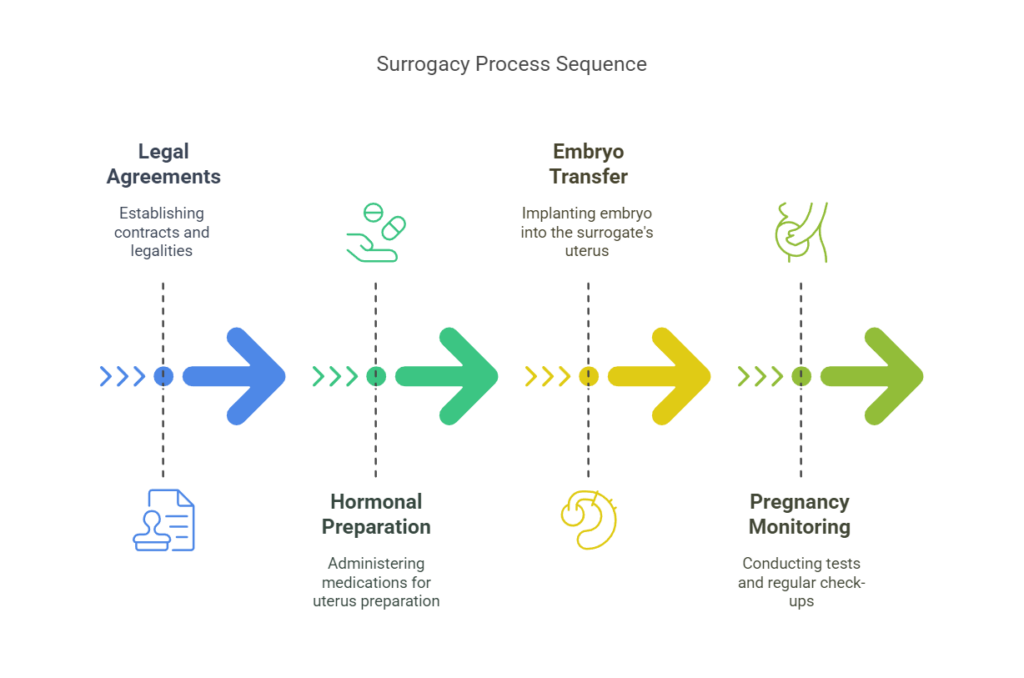 Surrogacy Process Sequence