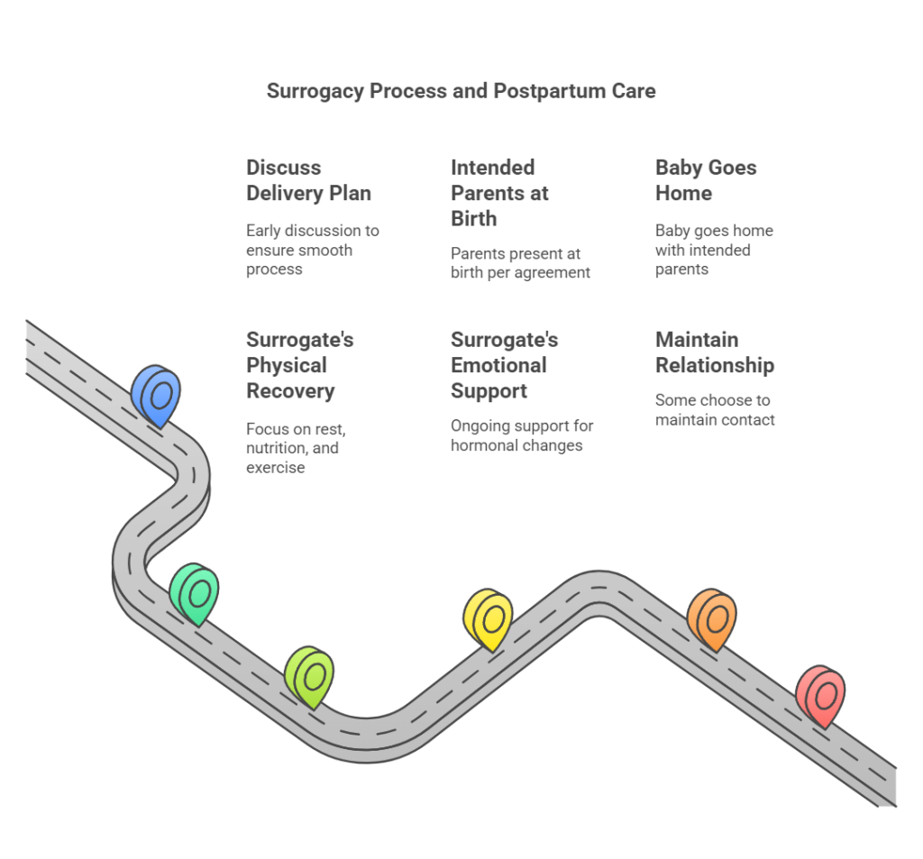 Surrogacy Process and Postpartum Care