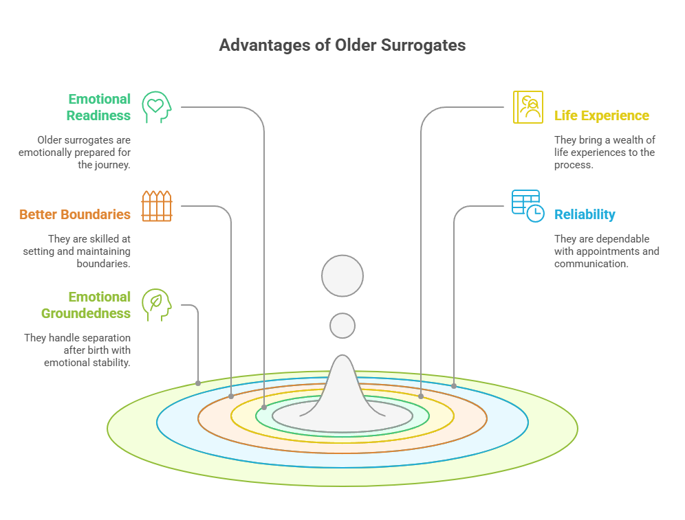 Advantages of Older Surrogates