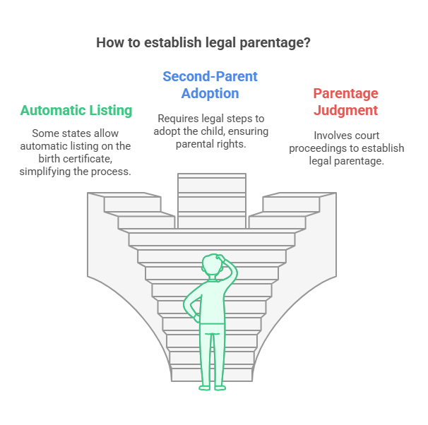 How to establish legal parentage
