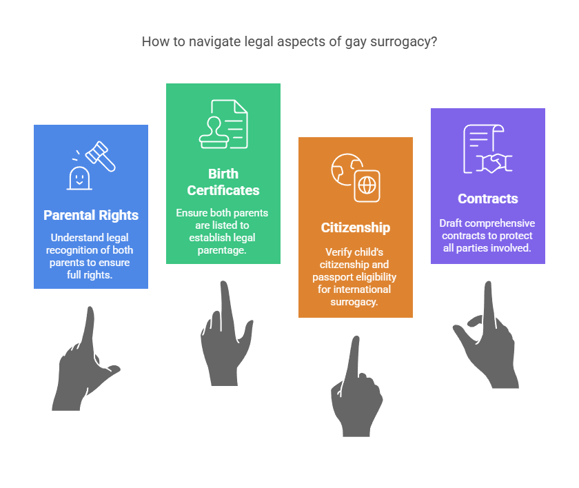 How to navigate legal aspects of gay surrogacy?