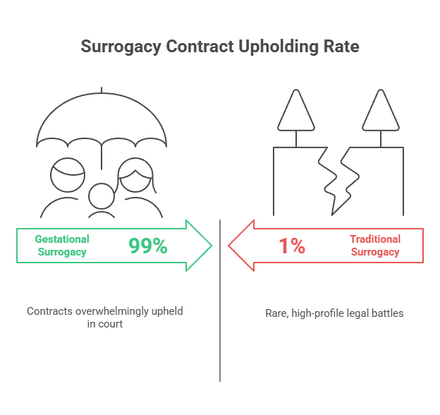 Surrogacy Contract Upholding Rate