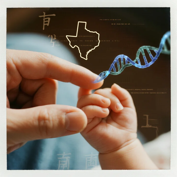 在休斯顿，我们如何通过代孕为一个孩子连接了亚洲基因与德州出生纸？​