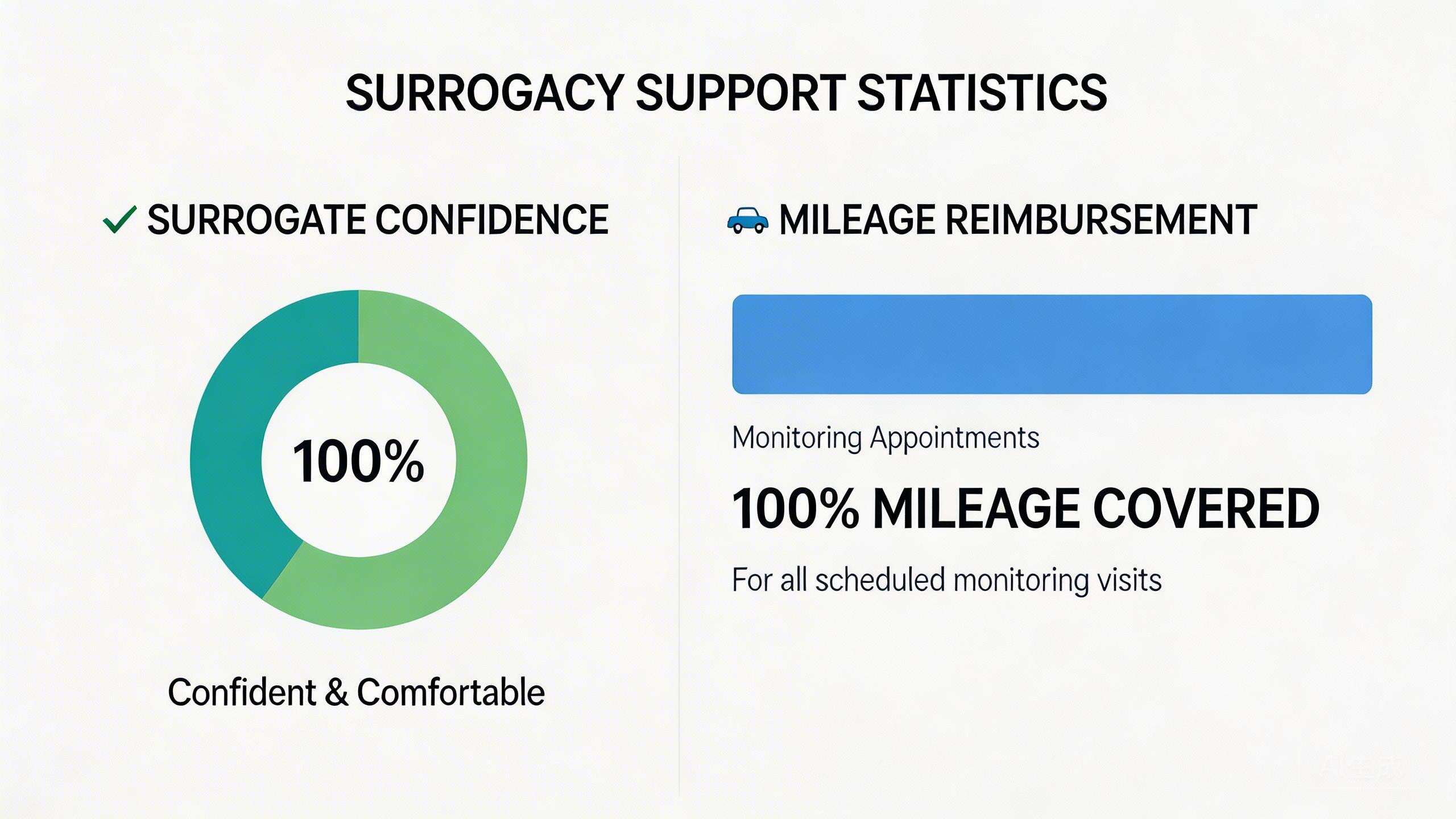 数据可视化图：100% confident and comfortable...